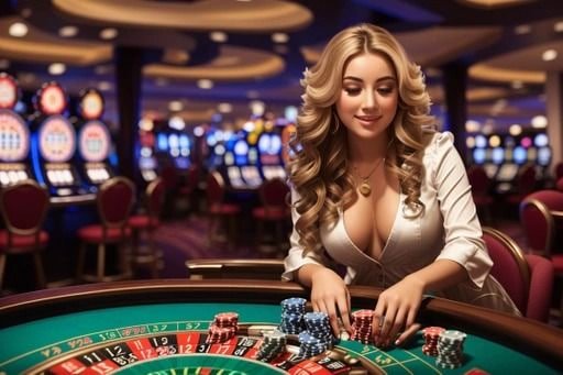 Tabel taruhan roulette dengan berbagai opsi di pusattogel